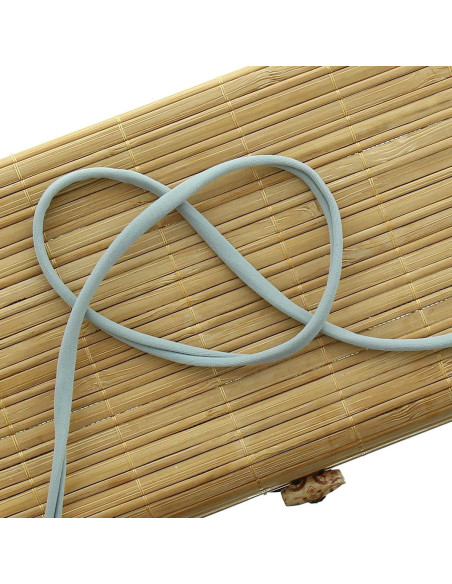 Cordão de lycra para spaghetti 5 mm - Cinza