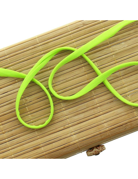 Cordão de lycra para spaghetti 5 mm - Verde anis