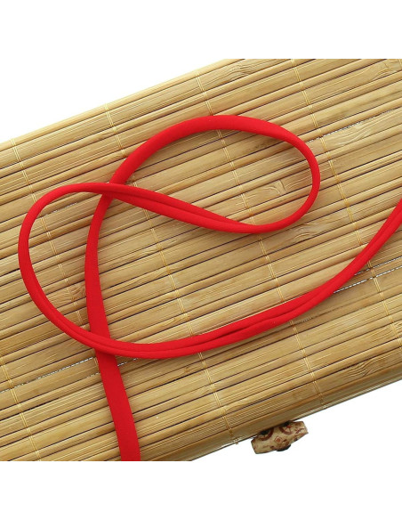 Cordão de lycra para spaghetti 5 mm - Vermelho