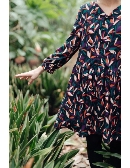 Tecido viscose Mowgli Multicolorido - Églantine & Zoé