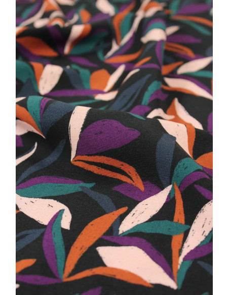 Tecido viscose Mowgli Multicolorido - Églantine & Zoé
