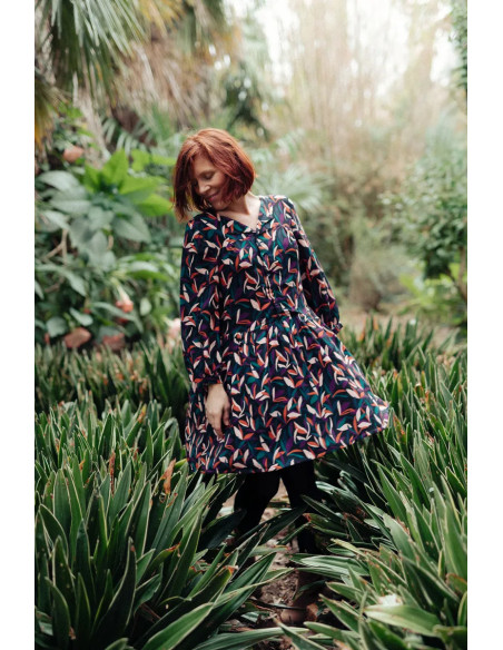 Tecido viscose Mowgli Multicolorido - Églantine & Zoé