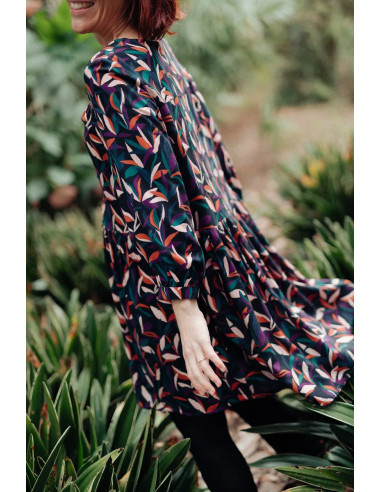 Tecido viscose Mowgli Multicolorido - Églantine & Zoé