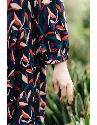 Tecido viscose Mowgli Multicolorido - Églantine & Zoé