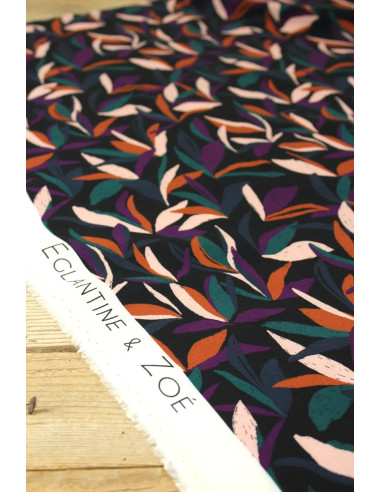 Tecido viscose Mowgli Multicolorido - Églantine & Zoé