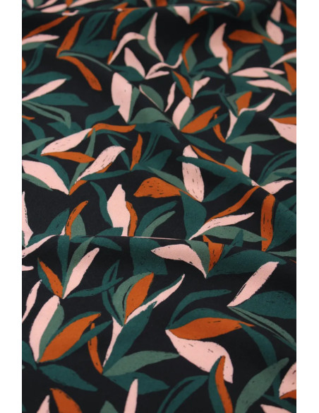Tecido viscose Mowgli Verde - Églantine & Zoé