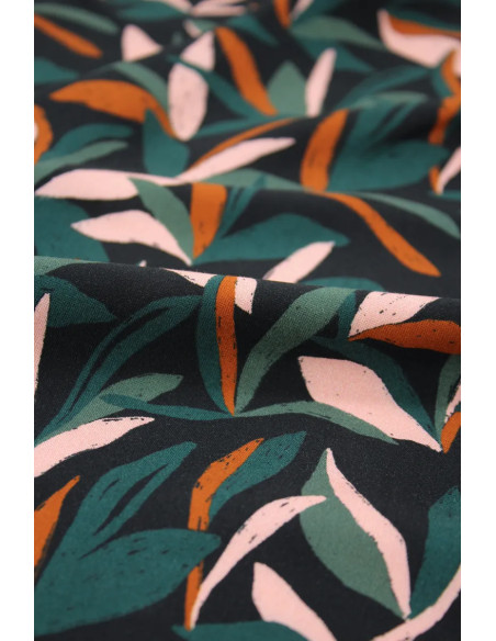 Tecido viscose Mowgli Verde - Églantine & Zoé