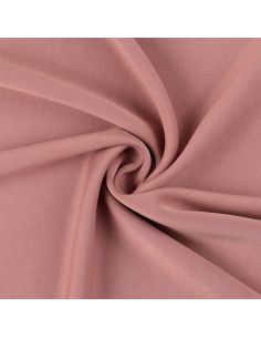 Tecido Scuba efeito pele de pêssego - Rosa velho