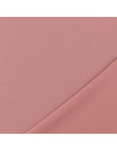 Tecido Scuba efeito pele de pêssego - Rosa velho