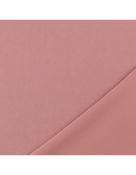 Tecido Scuba efeito pele de pêssego - Rosa velho