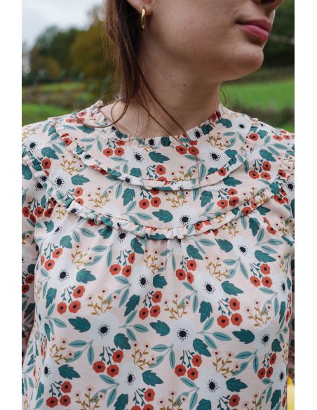 Tecido viscose Anemone - Lise Tailor