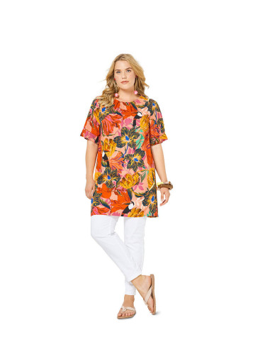 Molde de vestido - Burda 6305