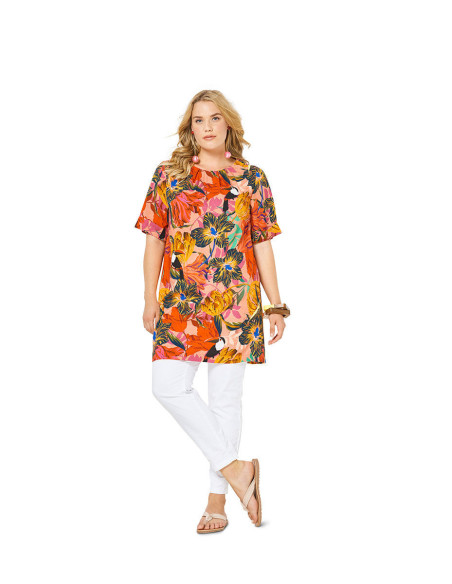 Molde de vestido - Burda 6305