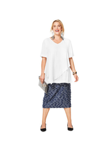 Molde de t-shirt - Burda 6307