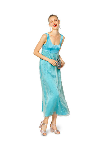 Molde de vestido - Burda 6312