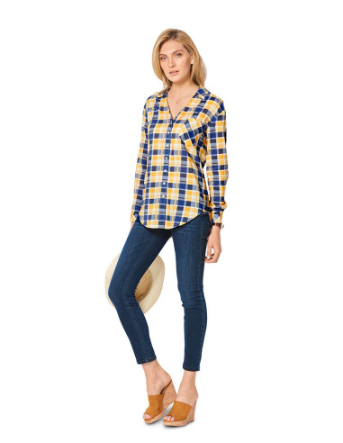 Molde de blusa - Burda 6326