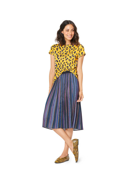 Molde de t-shirt - Burda 6328