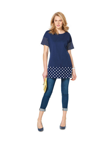 Molde de t-shirt - Burda 6330