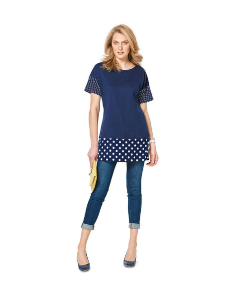 Molde de t-shirt - Burda 6330