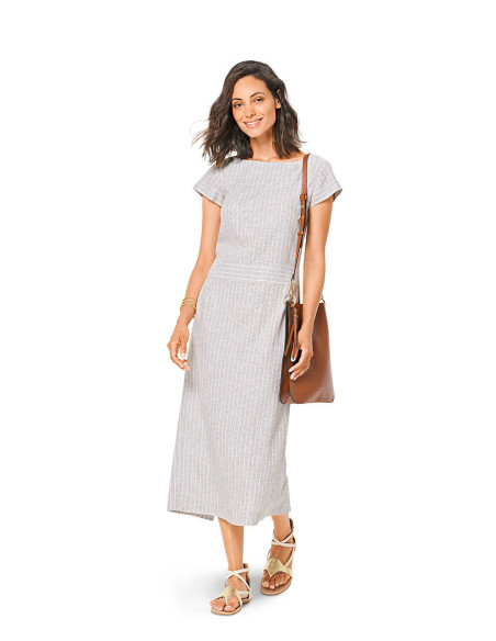 Molde de vestido - Burda 6339