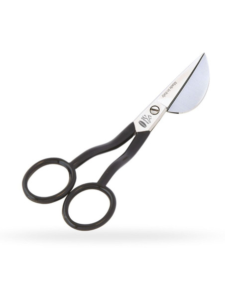 Tesoura Premax com cabo curvo preto 15 cm