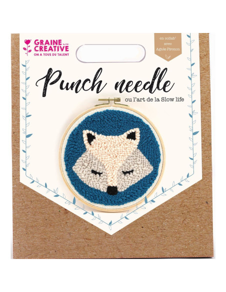 Kit punch needle - Raposa