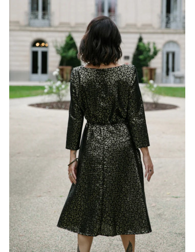 Padrão de vestido Notte - Maison Fauve