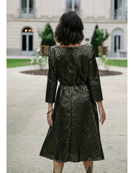 Padrão de vestido Notte - Maison Fauve