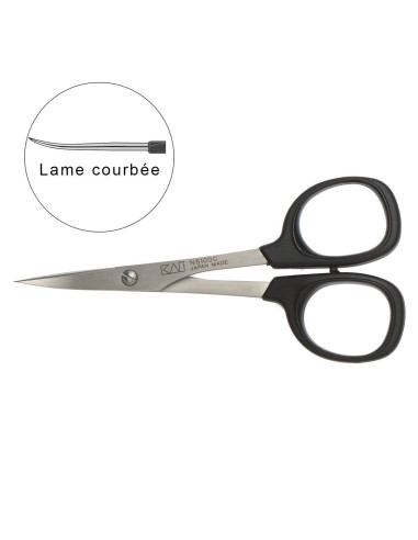 Tesoura de bordado curva Kaï 10 cm