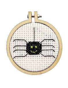 Mini kit de bordado ponto cruz - Aranha da noite, esperança! 2