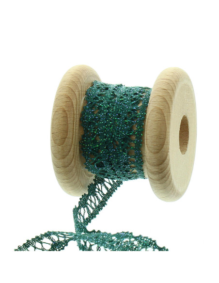 Renda iridescente - Verde