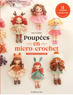 Livro de bonecas em micro-croché