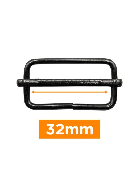 Fivela deslizante premium - Cano de espingarda 32 mm