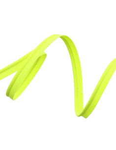 Pesponto todo em tecido 10 mm - Amarelo fluorescente