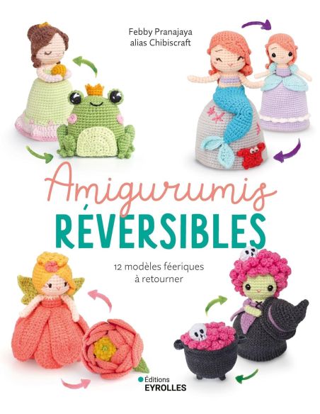Livro de amigurumis reversíveis