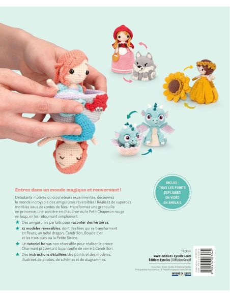 Livro de amigurumis reversíveis