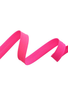 Viés todo têxtil - Rosa fluorescente