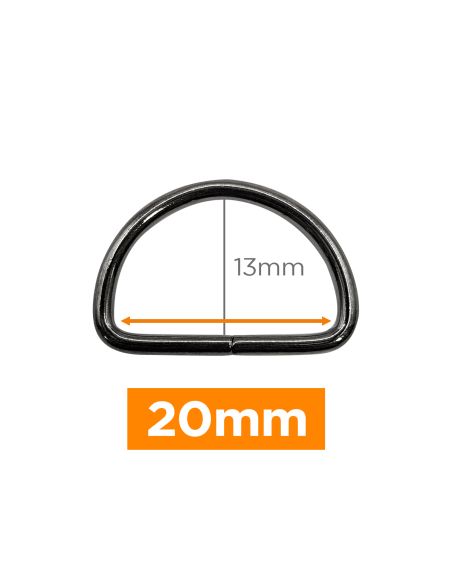 Anel em D premium - Canhão de fuzil 20 mm