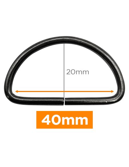 Anel em D premium - Canhão de fuzil 40 mm