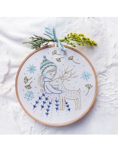 Kit de bordado Tamar Nahir-Yanai - Golden Deer