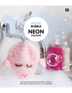 Livro creative bubble cores neon