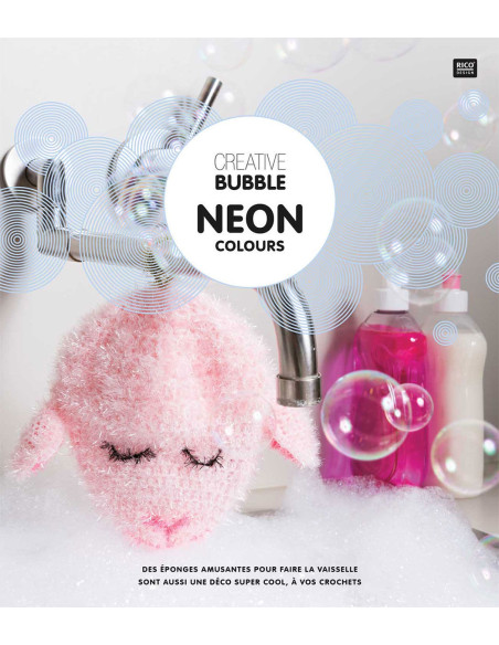 Livro creative bubble cores neon
