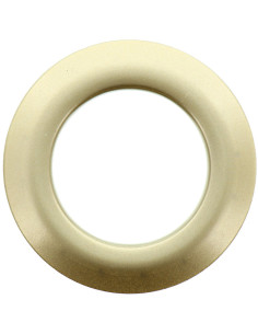Conjunto de 8 ilhós para cortinas Ø44 mm - Acetinado - Bege dourado