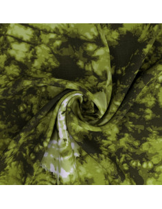 Tecido tie-dye - Verde