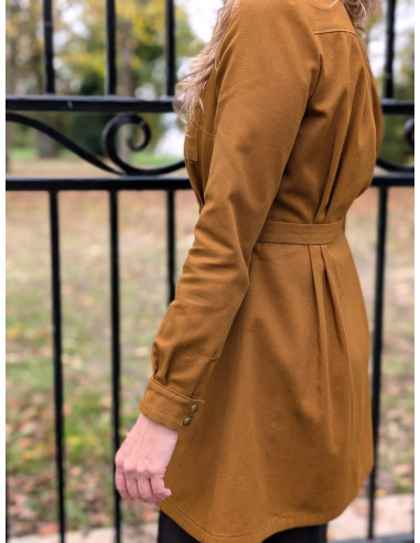 Molde de vestido camisa Malonne - Anna Rose patterns