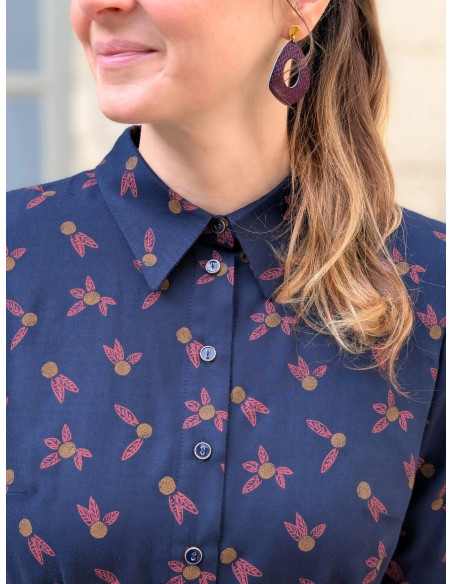 Molde de vestido camisa Malonne - Anna Rose patterns