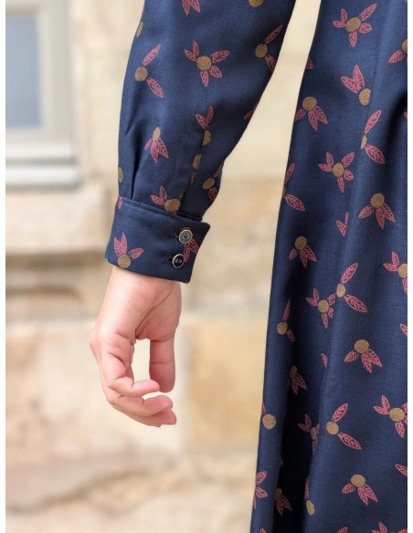 Molde de vestido camisa Malonne - Anna Rose patterns