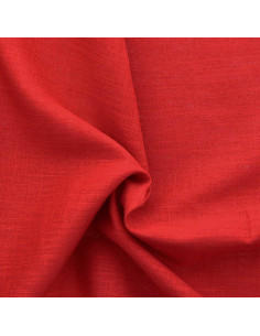 Tecido linho viscose - Vermelho 2