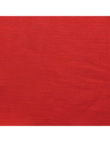 Tecido linho viscose - Vermelho