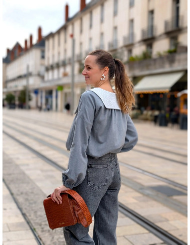 Molde de blusa Manna - Anna Rose patterns